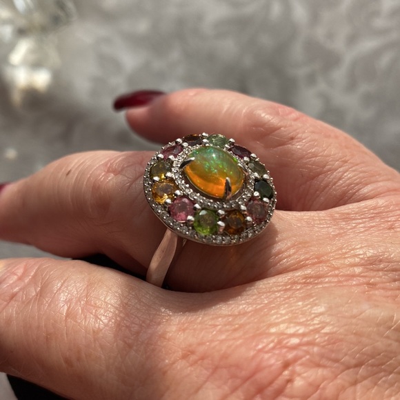 🌷ETHIOPIAN WELO OPAL 🌷RING - Picture 4 of 10